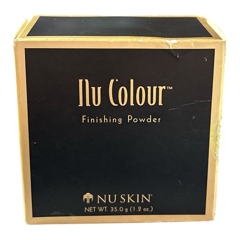 Nu Skin Nu Colour Invisibly Matte Finishing Powder 01 New Old Stock Discontinued